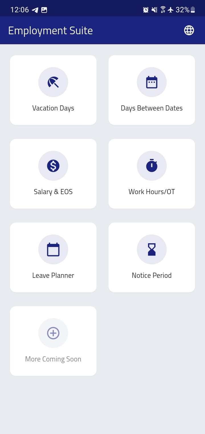 Employment Suite Flutter App Screenshot